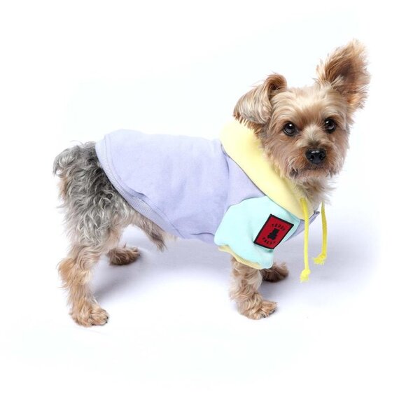Teddy Fresh Pet Hoodie Pastel Colorblock - Size XL - 2021 2nd Edition - Picture 9 of 10